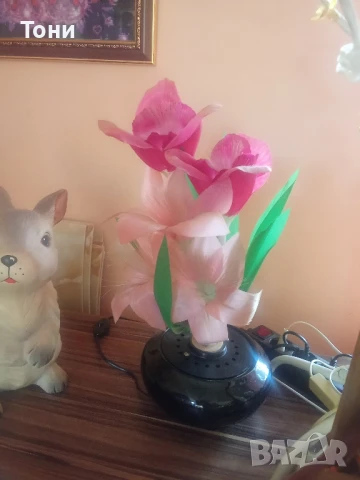 Лампа - букет , снимка 2 - Други стоки за дома - 50445037