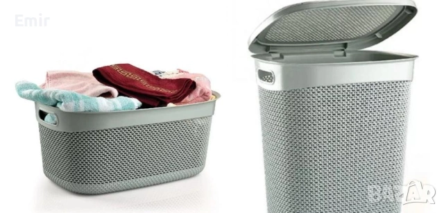 Комплект кош за пране и  панер + подарък изненада