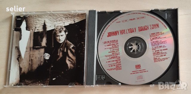 JOHHNY HALLYDAY-оригинален диск-10лв, снимка 2 - CD дискове - 35765965