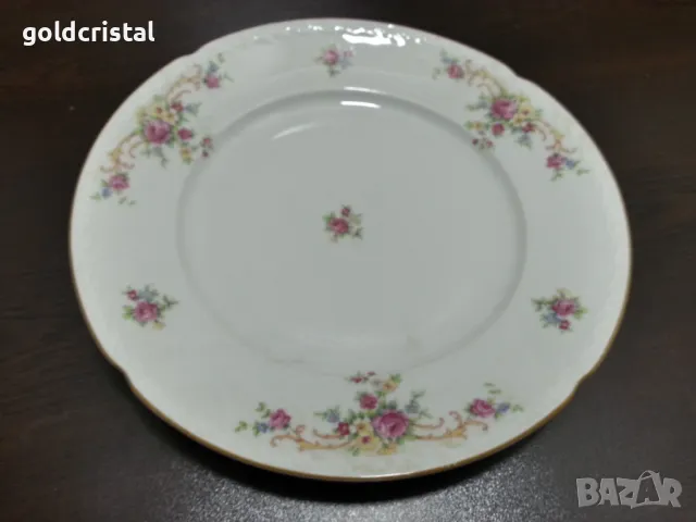 Антикварен порцелан плато , снимка 3 - Антикварни и старинни предмети - 44343871