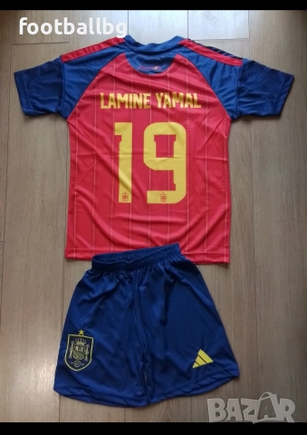 Детско юношески футболни екипи ❤️⚽️ Испания НОВО сезон 2025-26 година , снимка 2 - Футбол - 37325880