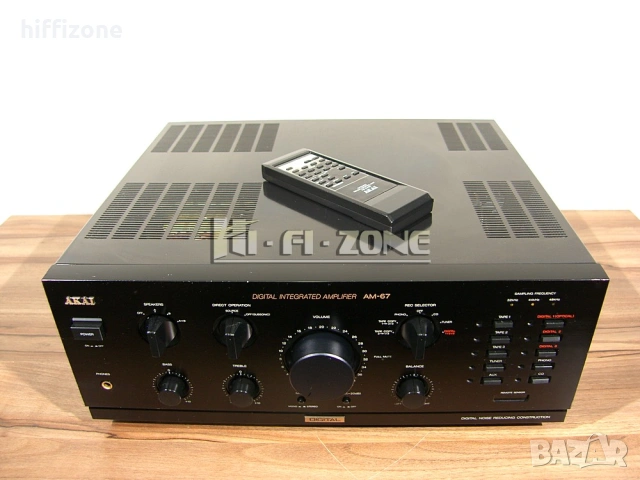 Усилвател   Akai am-67 , снимка 3 - Ресийвъри, усилватели, смесителни пултове - 53693721