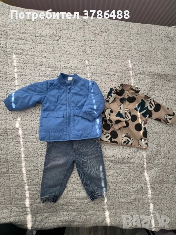 Лот от дрехи за момче р-р 74