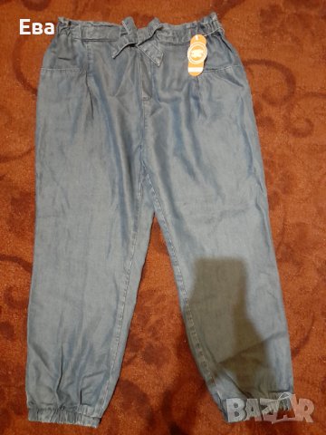 Дънков летен панталон - нов, с етикет!, снимка 1 - Детски панталони и дънки - 42614812