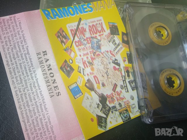 Ramones – Ramones Mania - аудио касета