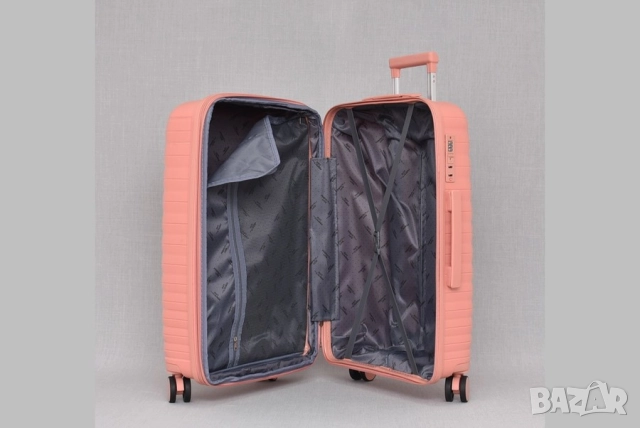 КОМПЛЕКТ 2 КУФАРА И ЧАНТА ЗА РЪЧЕН PP118, снимка 8 - Куфари - 51628297