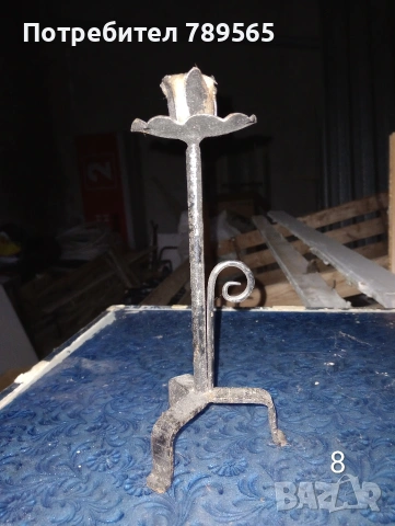 Ковани свещници, снимка 12 - Декорация за дома - 53830691