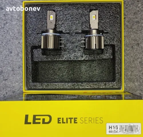 LED Крушки NAKATOMI(NAKAMOTO)-H1/H4/H7/H11/HB3/HB4/H15/D1S/D2S/D2R/...12-24V/60W-Canbus,к-т/2 бр./, снимка 9 - Аксесоари и консумативи - 42652355