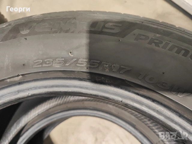 2бр.летни гуми 235/55/17 Hankook, снимка 7 - Гуми и джанти - 53744638