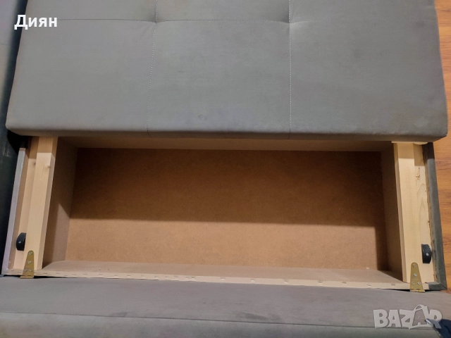 Разтегателен ъглов диван , снимка 4 - Дивани и мека мебел - 52528888