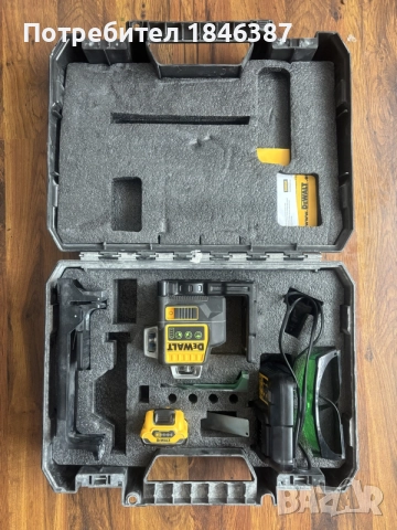 професионален лазерен нивелир Dewalt DCE 089 G