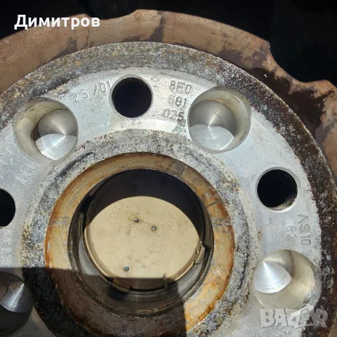Оригинални ковани джанти за Audi 15" 5x112 – Fuchs (8E0601025), снимка 5 - Гуми и джанти - 55806387