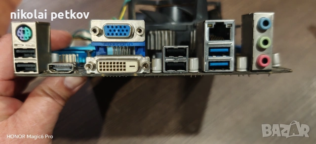 комплект itx s.1155, снимка 3 - Дънни платки - 53638733