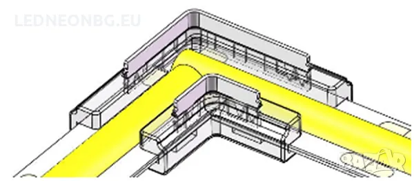 Конектори за свързване на LED ленти без запояване, снимка 11 - Лед осветление - 49675980