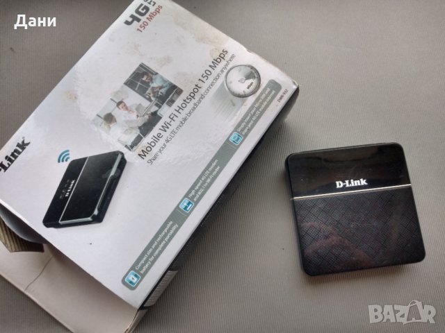 D-link DWR-932 4G LTE Mobile Wi Fi Hotspot 150 Mbps Рутер, снимка 1 - Рутери - 33909442