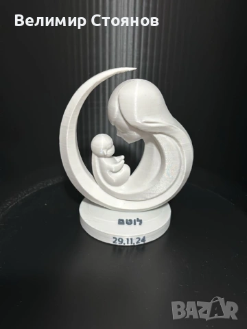 Персонализирни подаръци за бебе, кръщане , снимка 5 - Настолни лампи - 53803367