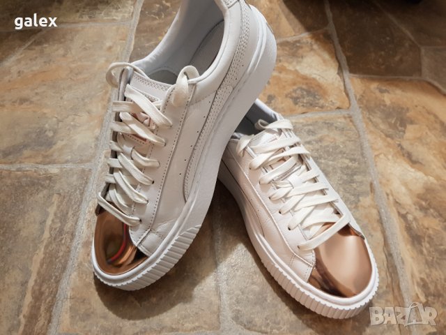 Puma естествена кожа, снимка 8 - Маратонки - 30381241