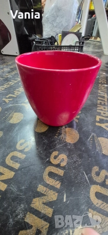 Керамична кашпа 