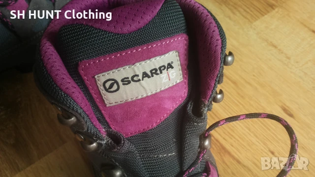 SCARPA GORE-TEX Leather Boots размер EUR 38 естествена кожа водонепромокаеми - 1312, снимка 16 - Дамски боти - 51253938