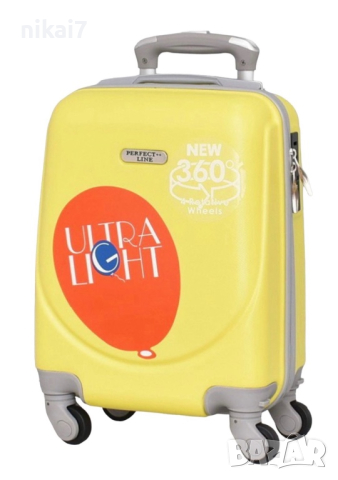 WeTravel пътнически куфар за ръчен багаж с 4ри колела 360°56/38/22см, снимка 6 - Куфари - 44793165
