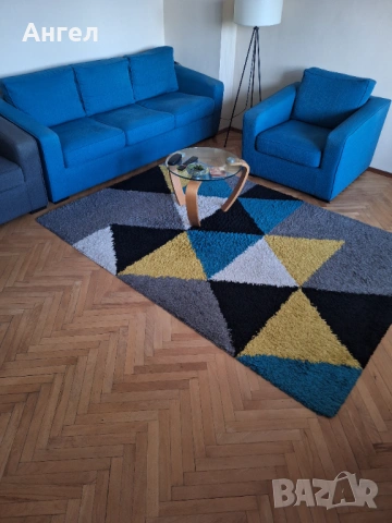 Диван-тройка с два фотьойли, снимка 2 - Дивани и мека мебел - 53486534