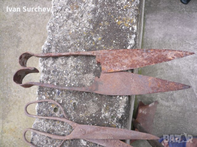 ЛОТ СТАРИ НОЖИЦИ 5 БРОЯ, снимка 4 - Други - 40644038