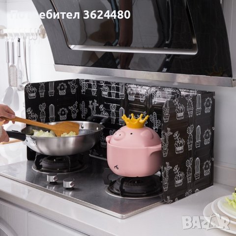 Защитно алуминиево фолио за печка, снимка 3 - Други стоки за дома - 39988473