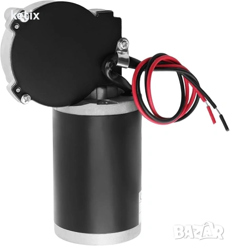 24 V реверсивен червячен мотор, висок въртящ момент 30 Nm, номинална мощност 45 W, снимка 7 - Други машини и части - 53511918