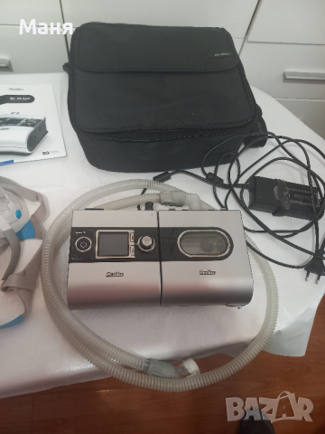 Дихателен апарат( за сънна апнея) с овлажнител, снимка 2 - Медицинска апаратура - 44766110