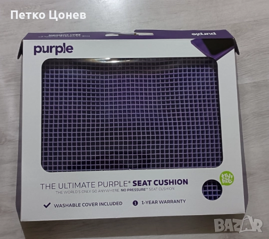 Оригинална възглавница за стол Purple - Ultimate Seat Cushion