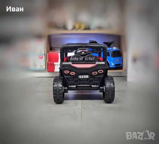 ТОП ЦЕНА!НОВО!Акумулаторен джип Fast UTV RED с 12V батерия,дистанционно,USB, снимка 6 - Други - 44739745