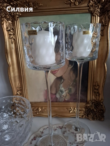 2 Свещника и купа, снимка 7 - Аксесоари за кухня - 52570381