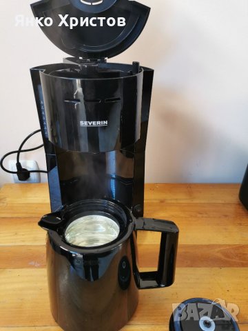 SEVERIN KA 9252 Филтърна кафемашина с 2 бр. термокана, снимка 4 - Кафемашини - 41184989