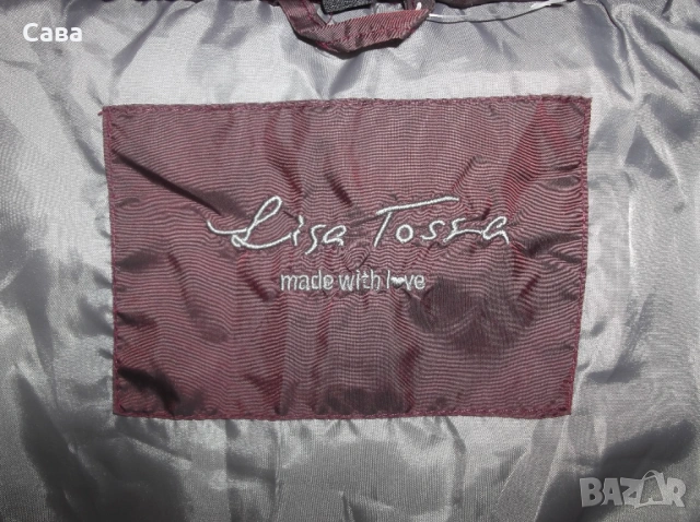 Зимно яке LISA TOSSA  дамско,Л-ХЛ, снимка 5 - Якета - 53528444