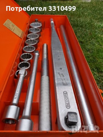 К-т ГЕДОРЕ Динамометричен ключ 750-2000 Nm GEDORE , снимка 2 - Ключове - 42350827