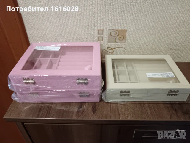 Кадифени кутии органайзери за бижута., снимка 11 - Други - 51268408