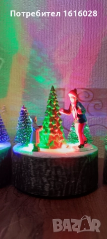 Коледни LED фигури за изграждане на селца и градчета., снимка 14 - Декорация за дома - 51312219