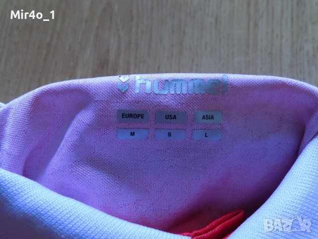 футболна тениска denmark hummel vintage екип оригинална спорт мъжка M, снимка 5 - Спортни дрехи, екипи - 42249637