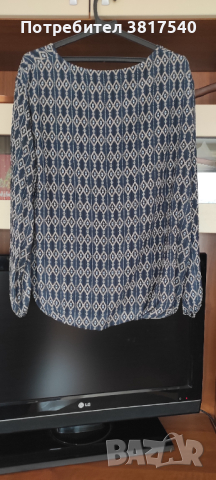 Дамска блуза с ластик , снимка 2 - Блузи с дълъг ръкав и пуловери - 44710315