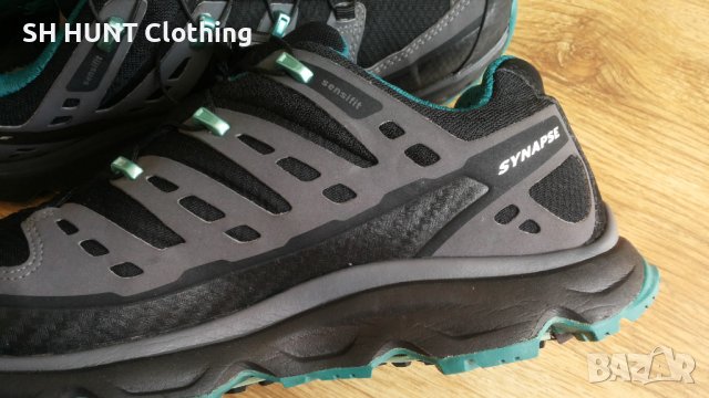 SALOMON SYNAPSE CS WATERPROOF Hiking Shoes EUR 39 1/3 / UK 6 обувки водонепромукаеми - 443, снимка 10 - Маратонки - 41844091