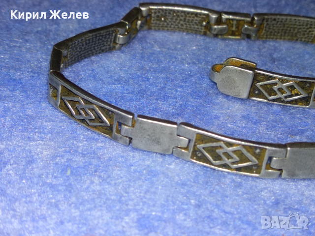 СТАРА МАРКОВА СРЕБЪРНА ГРИВНА СРЕБРО 925 СТИЛНА ОРНАМЕНТИКА ОКСИДАЦИЯ 43773, снимка 16 - Гривни - 44723451