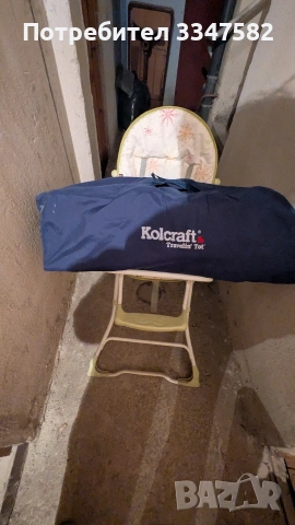 Сгъваемо детско креватче , Travel kit и детско столче за маса. , снимка 2 - Кошарки - 53453350