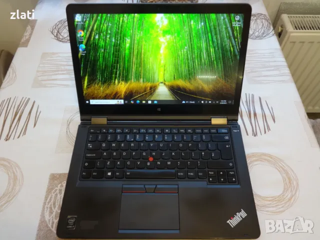 Таблет и Лаптоп 2в1 Lenovo S3 Yoga 14 Yoga i7-5500U /RAM 8GB/SSD 256GB / лицензиран Windows 10 Pro, снимка 2 - Лаптопи за работа - 49492477