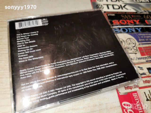 BEE GEES CD 0503261902H2E6R66, снимка 10 - CD дискове - 53726007