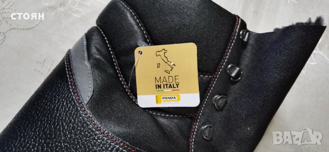 Мъжки работни защитни и подплатени обувки -италиански, №46, снимка 6 - Мъжки боти - 39378371