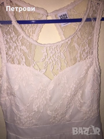 Прекрасна рокля с дантела и гол гръб, снимка 2 - Рокли - 41452576