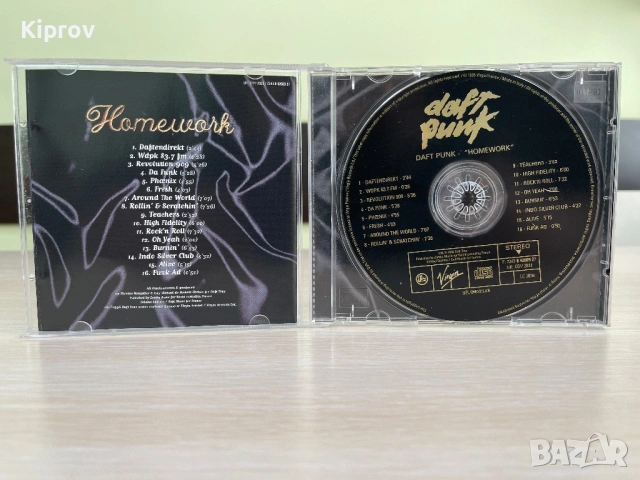 🎶 Daft Punk – Discovery + Homework (оригинални CD), снимка 7 - CD дискове - 53241165