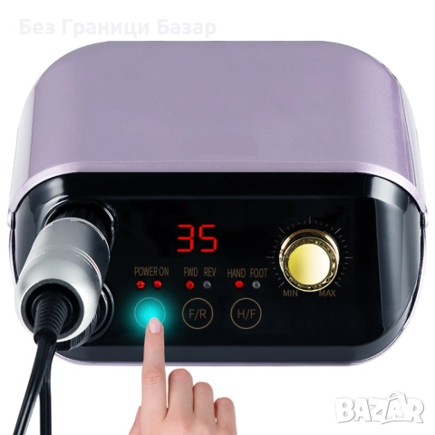 Нова Професионална машина за маникюр нокти 35000RPM електрическа пила модел М1, снимка 2 - Продукти за маникюр - 51639938