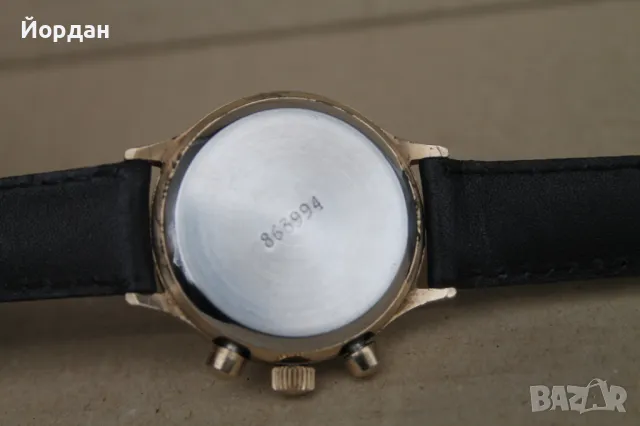 СССР часовник ''Полет'' хронограф, снимка 4 - Мъжки - 47903143