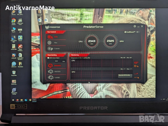 Геймърски лаптоп Acer Predator Helios 300 (PH317-51) , снимка 8 - Лаптопи за игри - 52052310